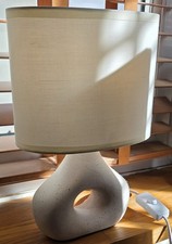 Pebble Style Lamp - Uses SES Lamp - Inline Switch - Bedside or Table Lamp