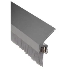 Pemko 45041Cnb36 Door Frame Weatherstrip, Brush, 3Ft L, Gray