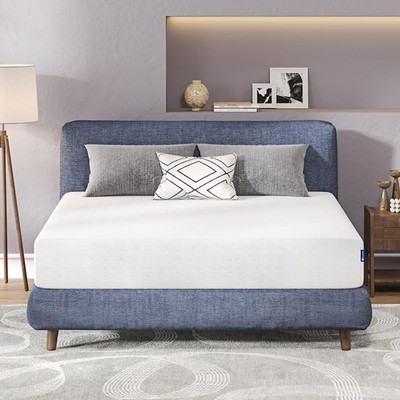 10 Inch Full Size Memory Foam Mattress, Medium Firmness, White, Full Size, Ce...