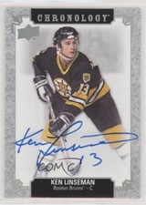 2018-19 Upper Deck Chronology Franchise History Ken Linseman #FH-BO-KL Auto 0c3