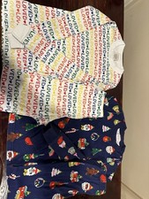 Hanna Andersson Bundle of 2 Kids Pajama Sets Size 120 Christmas Loved Theme