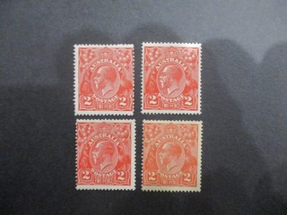 KGV Stamps: Variety Mint Great Item Must Have (M3367)