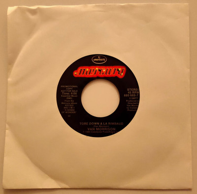 VAN MORRISON   -   TORE DOWN A LA RIMBAUD  PROMO   1985  USA  MERCURY