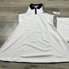 Adidas Heritage 2 PC Sleeveless Tennis Dress Shorts Women Size XL JD6114 $90 NWT