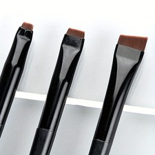 3pcs Makeup Brush Set with Wool Fiber Tips fo...
