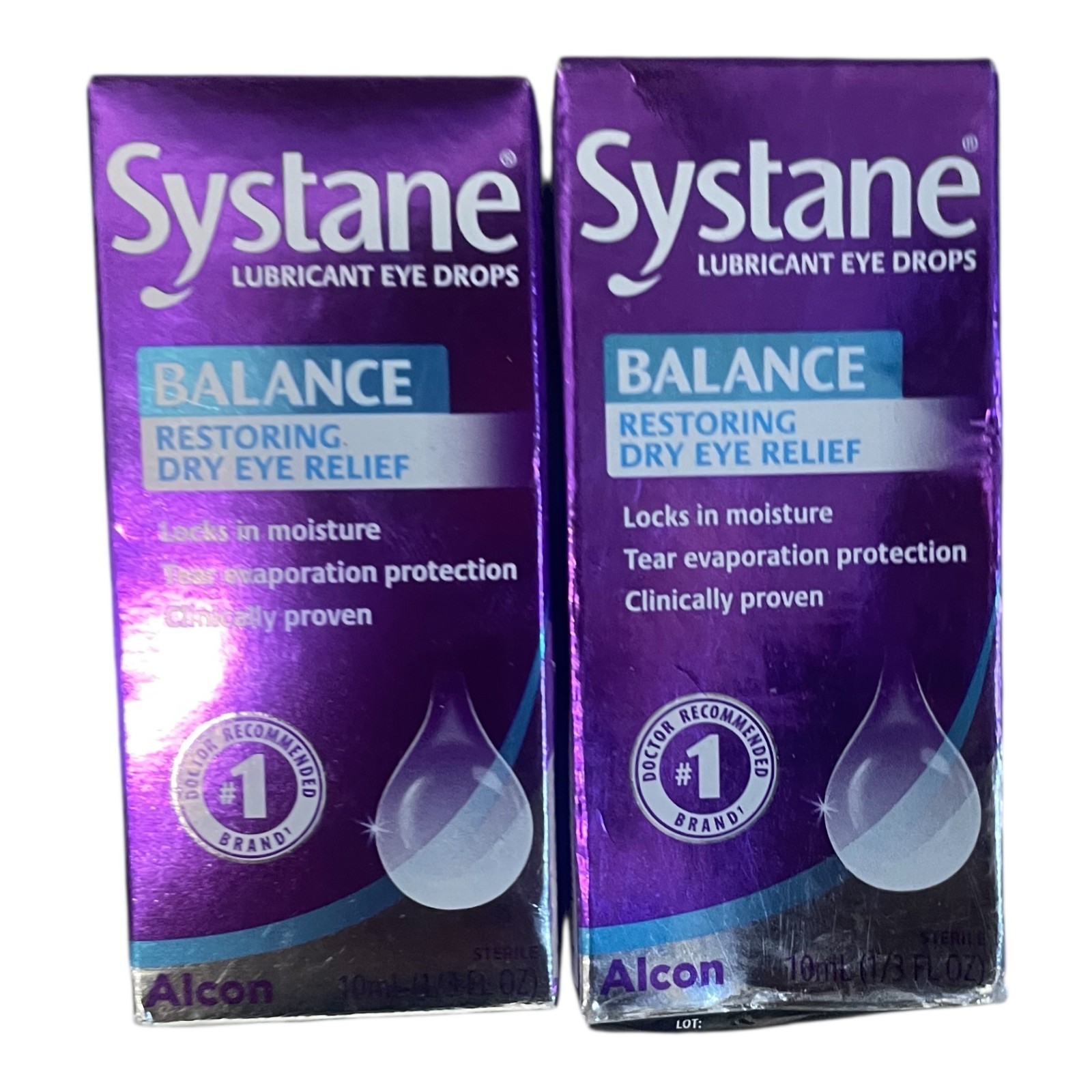 Systane Balance Lubricant Eye Drops-Restorative Formula 0.33