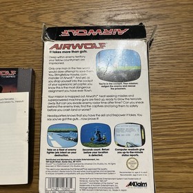 Airwolf Based On The Hit Tv Series Nintendo NES Boxed With Manual (PAL)