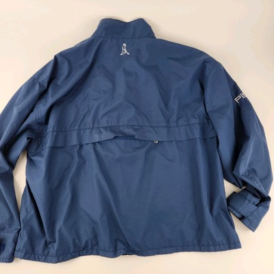 PING 青 ジャケット Lサイズ Ping Collection Jacket Adult Large Blue Golf Rain Windbreaker Full