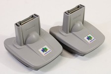 Lot of 2 Official Nintendo 64 GB Transfer Pack Pak Gameboy N64 OEM NUS-019 EA37