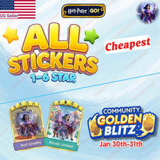Monopoly Stickers Go 1  - 6   ALL Stickers Available CHEAPEST   Harry Potter  