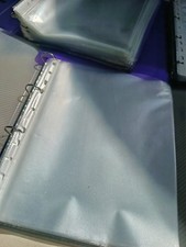 Lot de 3 classeurs de pochettes plastifiés