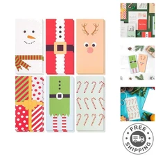 Elegant Money Card Envelopes - 36 Christmas Themed Holders for Cash Gifts