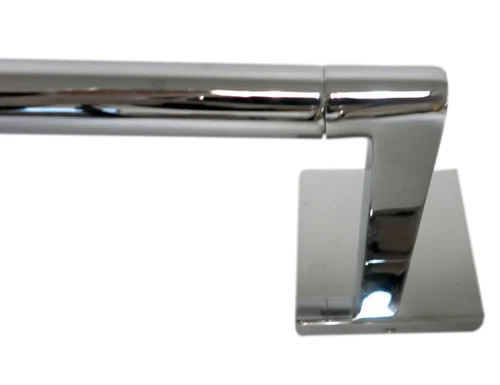 Signature Hardware SHHB24TBCP Hibiscus 24" Chrome-Polished Bathroom Towel Bar - Picture 3 of 3