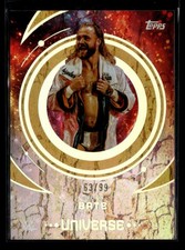 Tyler Bate 2025 Topps Universe WWE Gold Stone 63/99 [yyh33