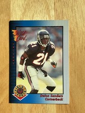 1993 Wild Card           Deion Sanders        # WFF-46.          FIELD FORCE