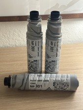 OEM Lot Of 3 Ricoh Savin Lanier MP301 Black Toner Cartridges - EDP 841767