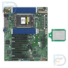 AMD EPYC 7642 48C 96T CPU  Supermicro H12SSL-i SP3 DDR4 Server Board Combo