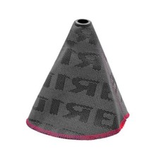 povtii Car Shift Boot Cover, Waterproof Canvas Fabric Manual Automatic Gray