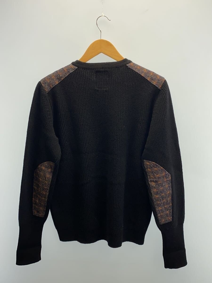 visvim elbow patch Sweater black 2 - image 2