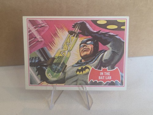 1966 Topps Batman Red Bat #25A In the Bat Lab — Raw