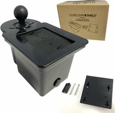 Club Clean Universal Golf Cart Ball Washer - Carbon Fiber