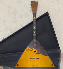 Vintage Consert Balalaika Prima Handcrafted by Uporov V. M. 1977 Soviet Era.