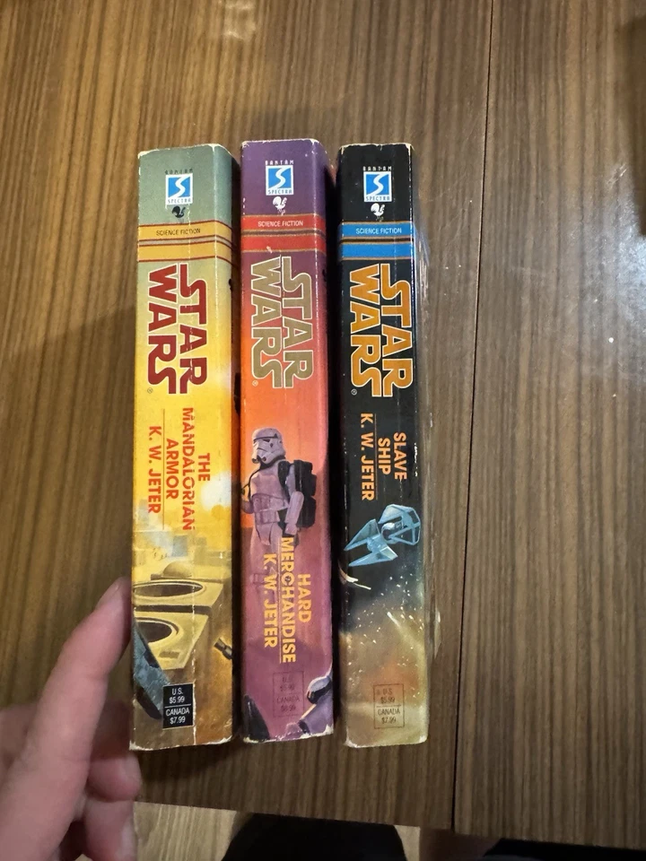 Star Wars The Bounty Hunter Wars Serie TODOS LOS 3 LIBROS Boba Fett Tapa blanda De colección Foto 3 de 3