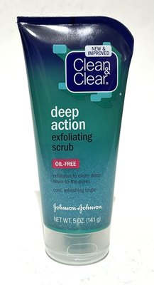 #ad #ad Clean amp; Clear Deep Action Exfoliating Scrub Oil Free Original Formula 5 Oz. $24.00