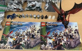 LEGO Castle 7094 King's Castle Siege 10 Minifigures 973 Pieces No Box Pre-Owned