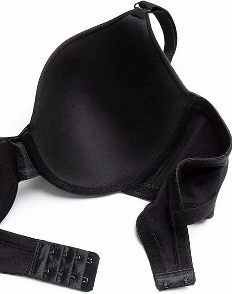 36B (Paquete de 3) Nuevo, Sujetador Camiseta Algodón Suave Fruit of the Loom 797, Negro/Blanco/Beige Foto 2 de 4