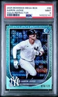 Aaron Judge 2025 Bowman Chrome Mega Box Mojo Aqua Refractor /125 #99 PSA 9 MINT