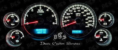 04 Silverado Gauge Cluster Repair Service: Instrument Cluster For 03-07 Chevy Silverado, GMC Sierra, Tahoe & More Chevy Cluster 15114649 15182146 - Foto 6