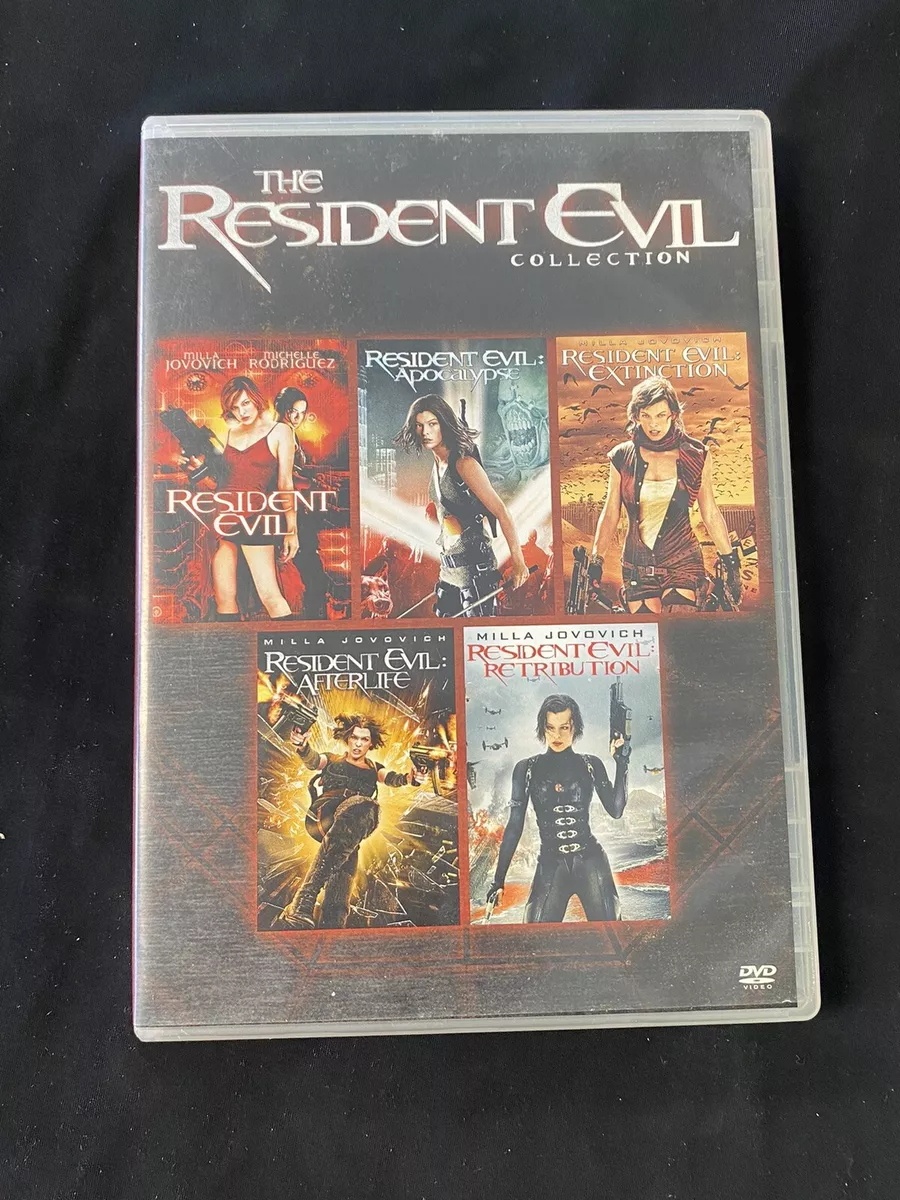 The 4-Movie Resident Evil Collection (Resident Evil/Resident  Evil:Apocalypse/Resident Evil:Extinction/Resident Evil:Afterlife)