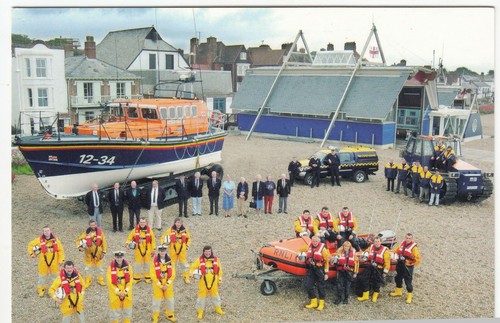 RNLI Aldburgh Rettungsboote 12-34 Freddie Cooper & D-520 Bob Savage PPC, unbespielt
