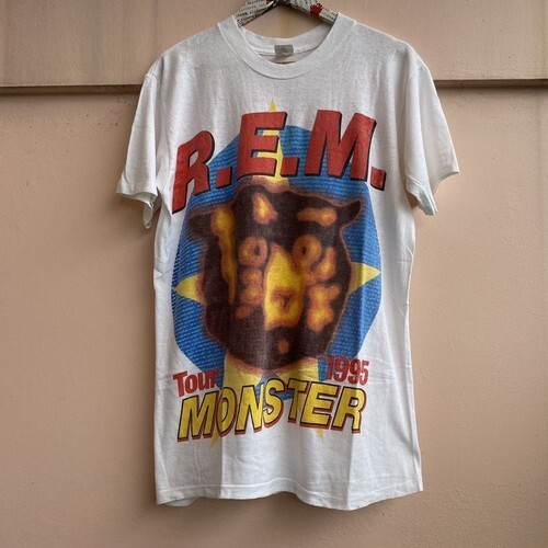 Vintage REM Monster Tour 1995 weiß Reprint Unisex T-Shirt S-5XL HH04411 - Bild 1 von 3