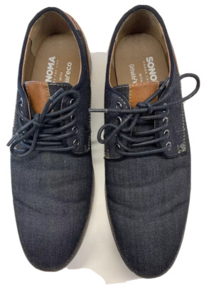 Sonoma Goods For Life Ortholite Eco Mens Black and Brown Oxford Shoes Size 11.5 s-l400.jpg main image 3