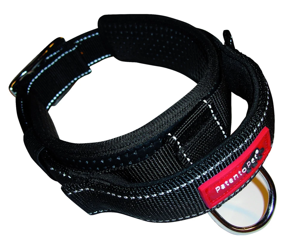 PatentoPet Halsband Sport schwarz L 49 - 59 Cm