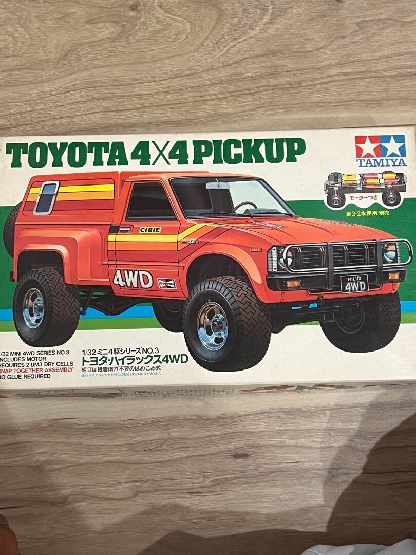 Mini 4Wd Toyota Hilux Tamiya 1/32 Mini Series No.3 ro | eBay
