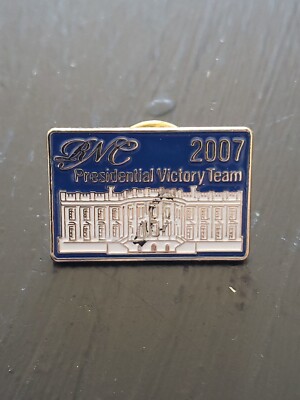 2007 RNC Presidential Victory Team Pin George W Bush