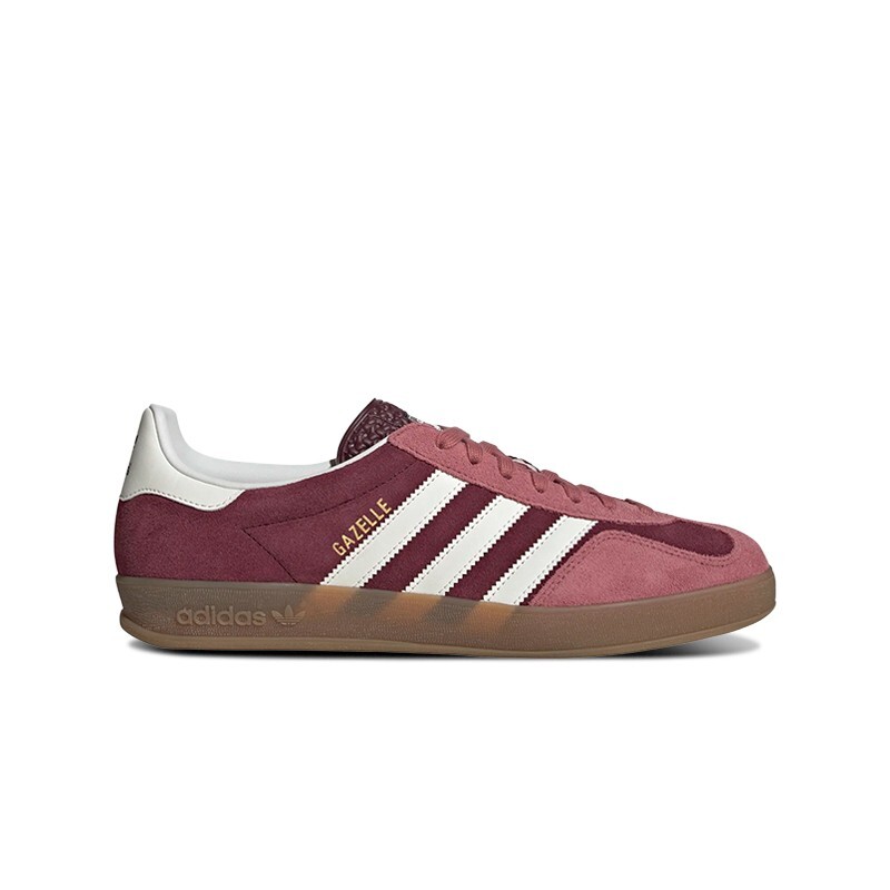 Adidas Originals Gazelle Indoor Maroon Preloved Crimson Men Adidas Originals Gazelle Indoor Maroon Preloved Crimson Men