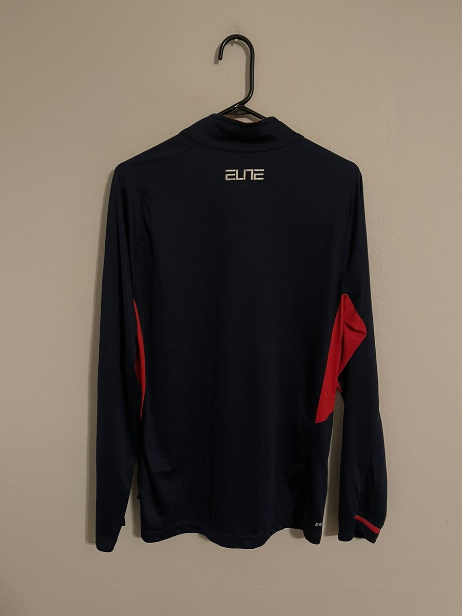 Arizona Wildcats Nike Elite Dri-Fit 1/4 Zip Pullover Warmup