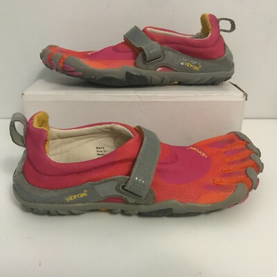 VIBRAM Fivefingers Women Shoes Activewear Barefoot Running Orange