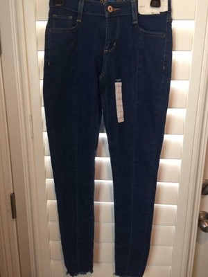 straight leg denim jeggings