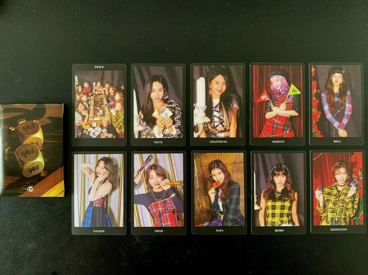 Twice 6th Mini Album YES or YES Pre-order benefit Photocard 10pcs