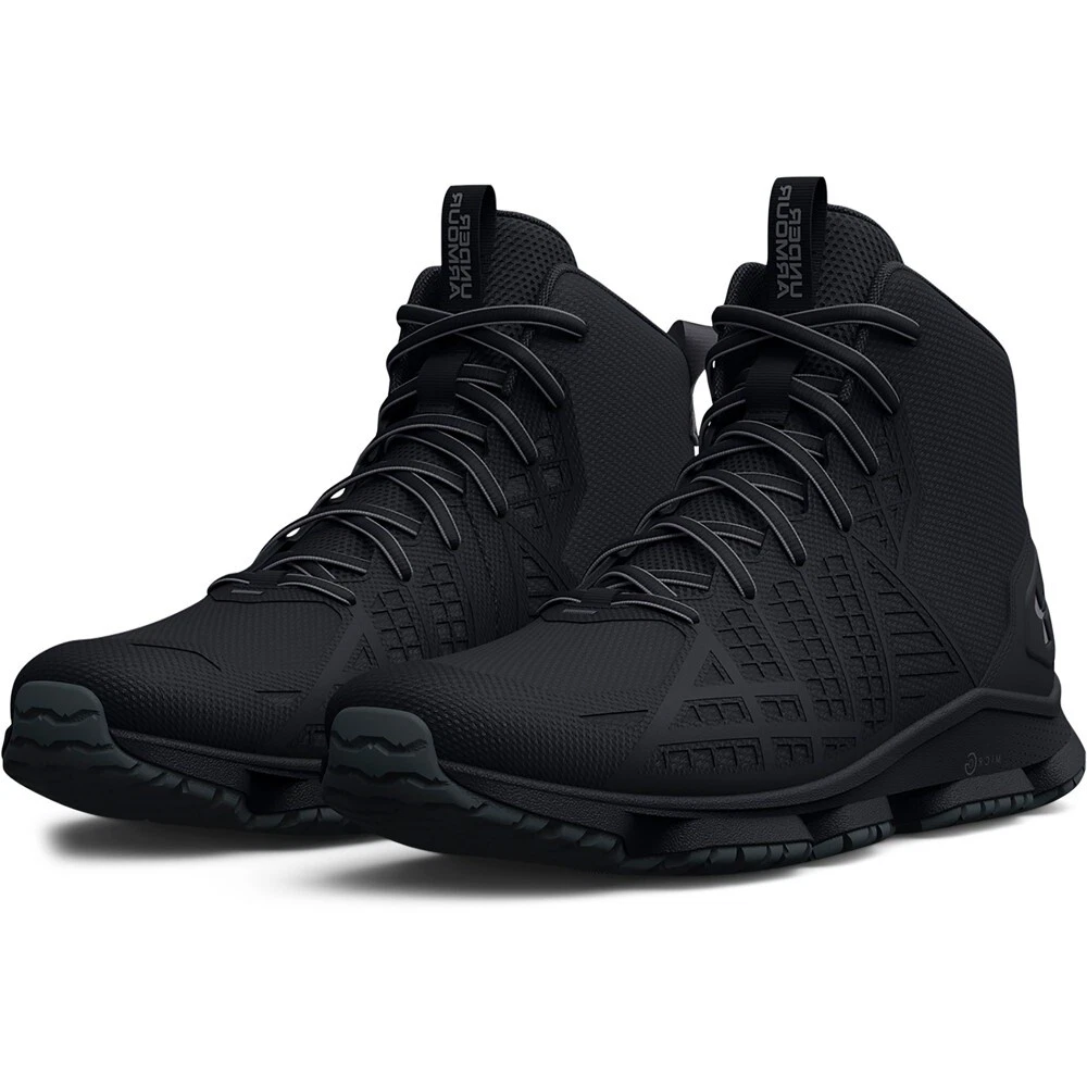 Under Armour 3025575 Men's UA Micro G Strikefast Mid Tactical Shoes Duty  Boots