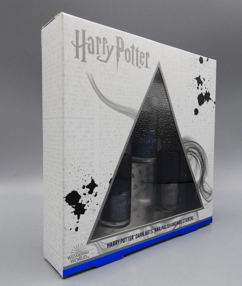 Harry Potter “Dark Arts” Nail Polish & Nail Stickers Gift Set – 3 x 8 ml Shimmer - Image 2 of 4