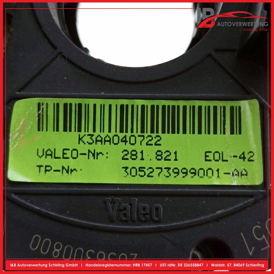Anillo colector sensor de ángulo de dirección MERCEDES CLASE C W203 S203 A1694640318 A2035401545 Foto 4 de 4