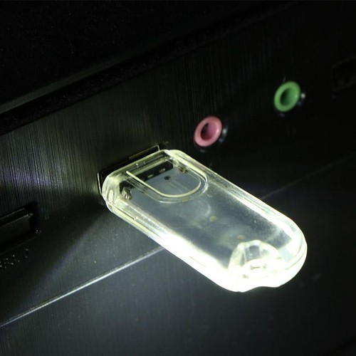 2pcs U Disk Shape LED USB Night Light Portable Mini Computer Lamp - Afbeelding 5 van 12