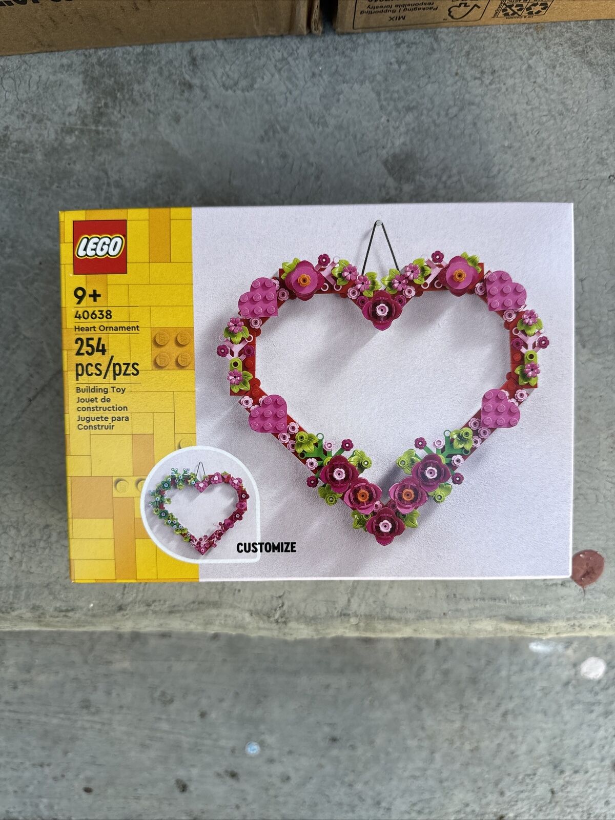 Lego 40638 heart Ornament Great Gift Mother’s Day Valentine’s Day