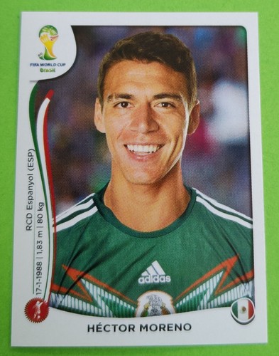 Sticker Panini World Cup Brazil 2014 0-107 - Brasil, Hrvatska, México, Cameroun - Zdjęcie 52 z 80